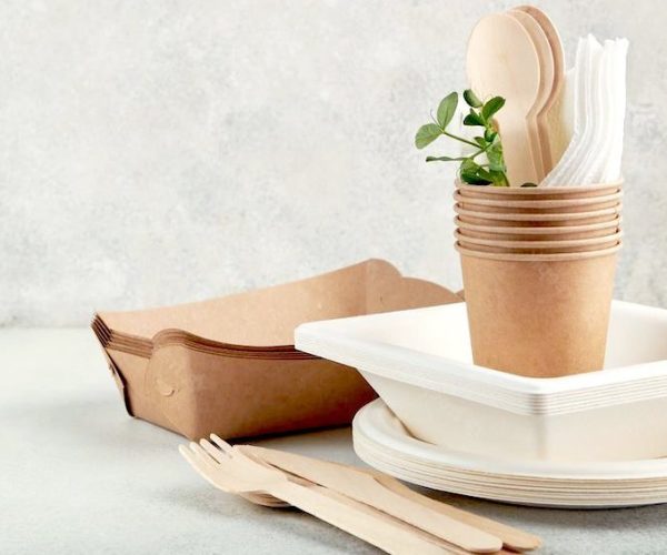 monouso per alimenti bicchieri posate contenitori bio brescia